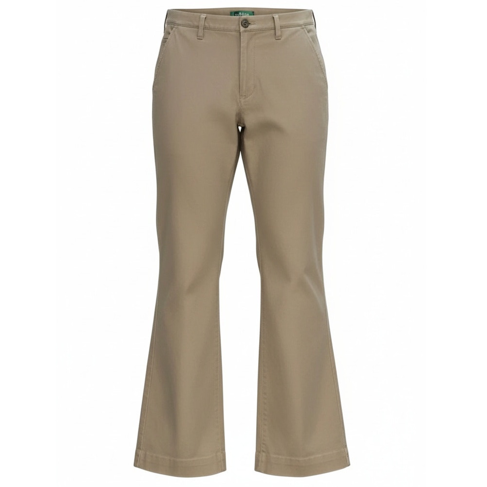 Lauren Ralph Lauren Khaki Pants Womens Size‎ 10 Beige Bootcut Flare Stretch